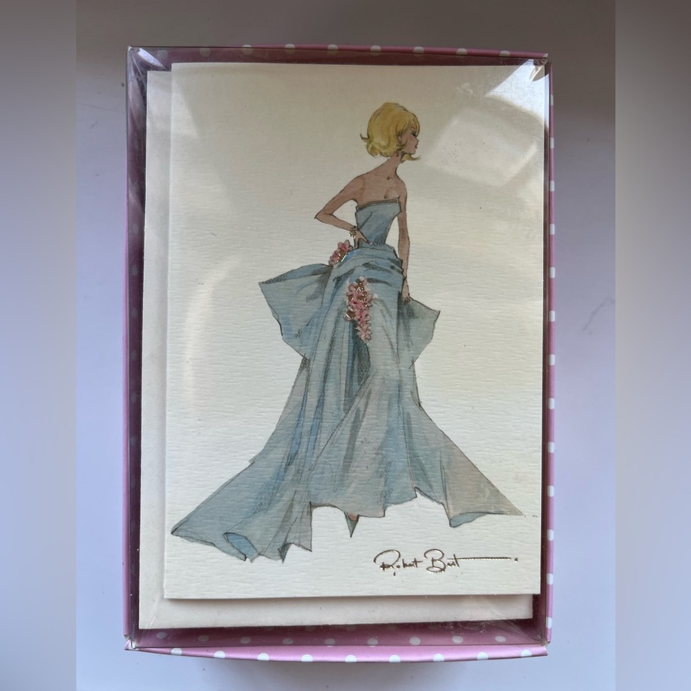 Barbie package of 10 note cards with envelopes by GraphiqueDeFrance